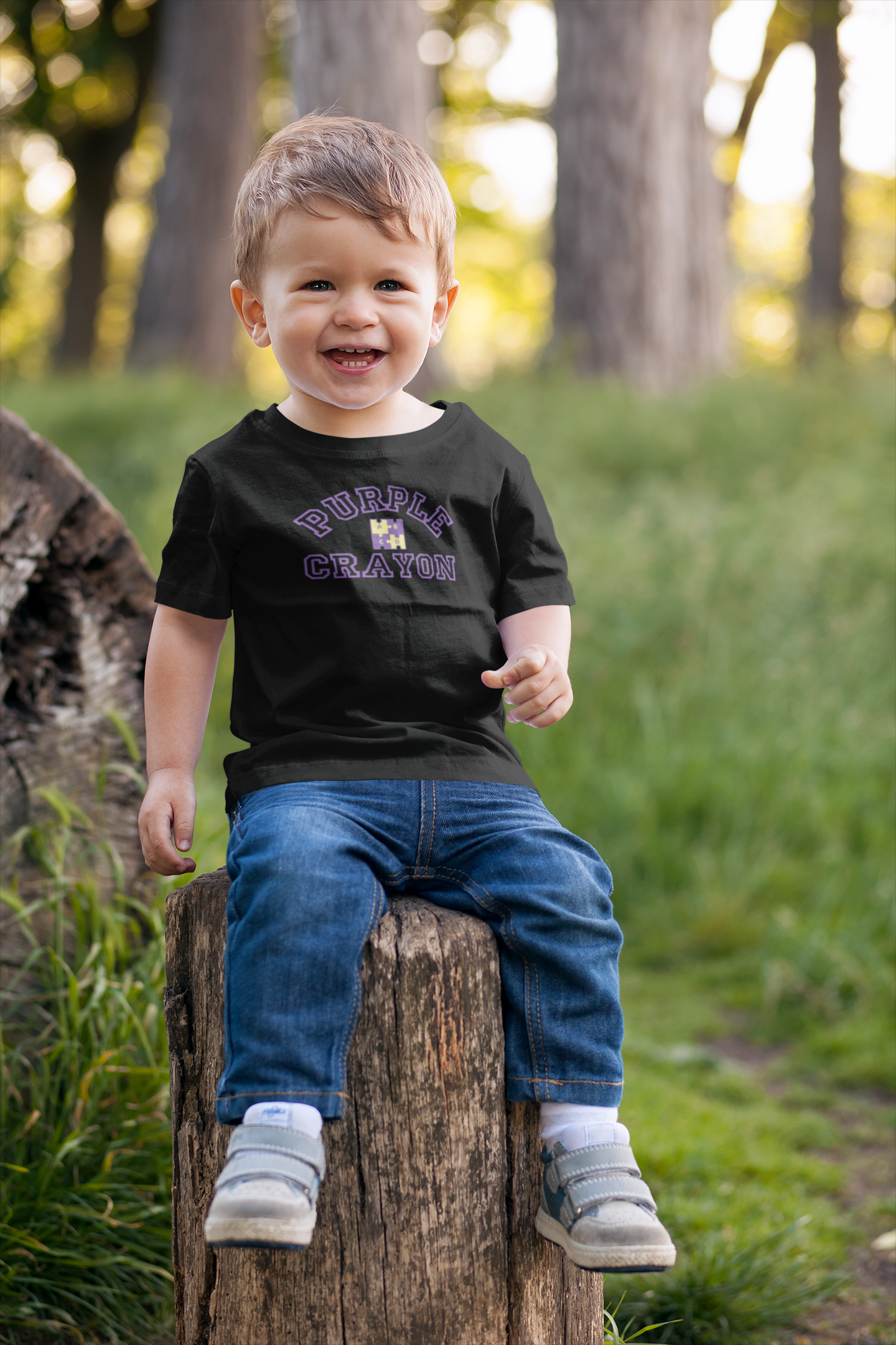 Collegiate Logo T-shirt (Puzzle) - 2T-5T